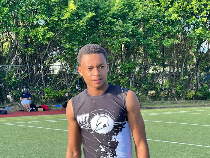 Jalen Brown Wide Receiver Miami (Fla.) Gulliver Prep Immortals 7v7 - 2023